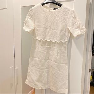 Topshop Lace Detail Dress